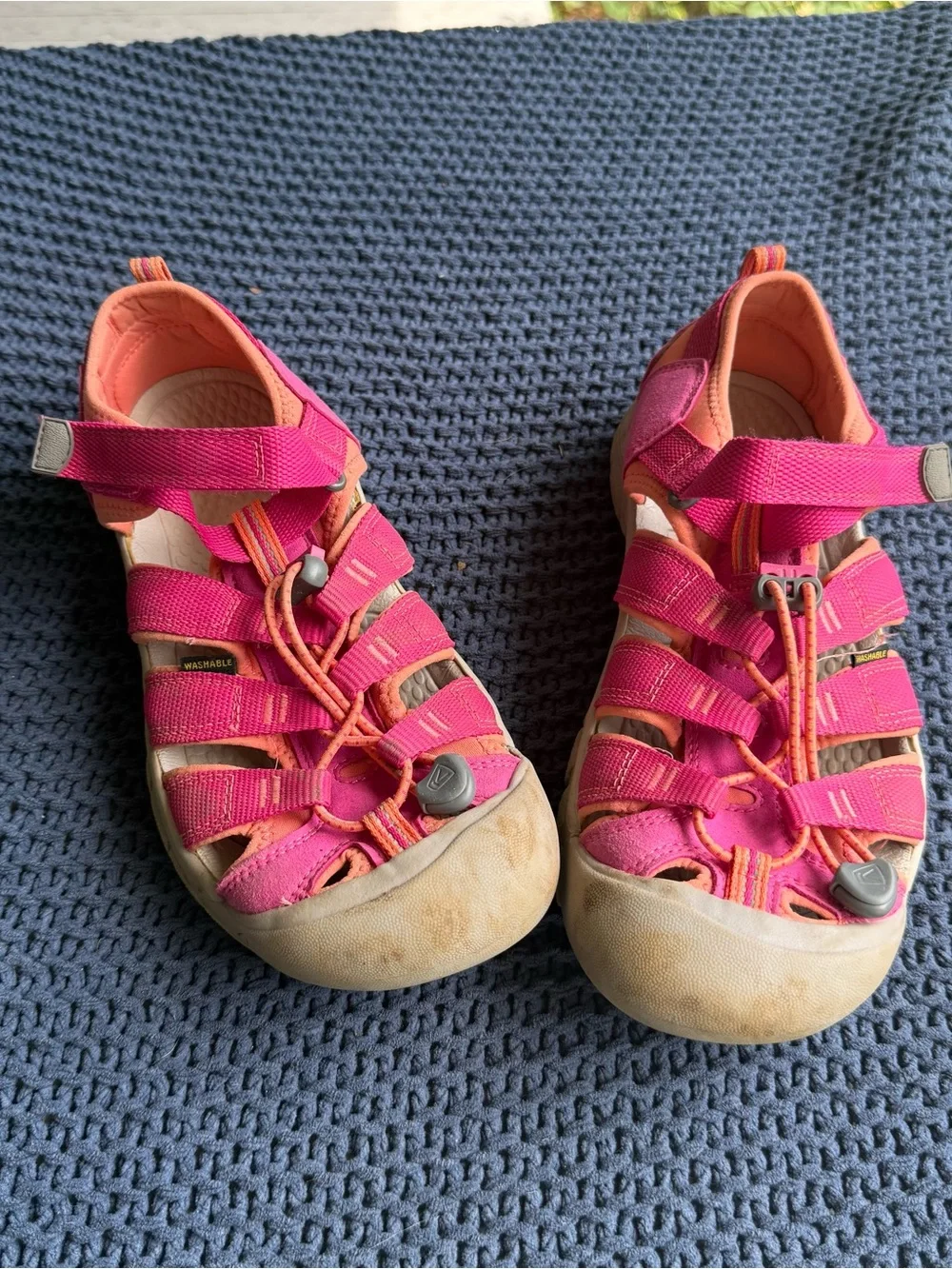 Keen H2 Water Shoes Youth Size US 6 EU 38 Pink Coral Waterproof Hiking Sandals